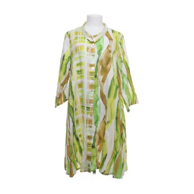 Shirt dress (White, Multicolored) from Ralston Linen