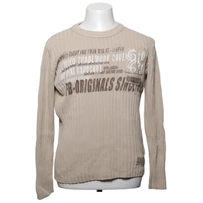 Strickpullover (Beige) von Fishbone Baumwolle