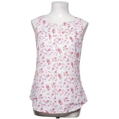 Tank Top (White, Red) from Zero Base Cotton