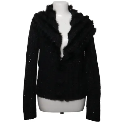 Cardigan (Black) from Menglu Acrylic, Polyester, Wool