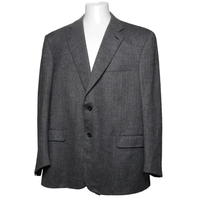 Kavaj (Grå, Svart) från Brioni Kashmir, Kupro, Ull