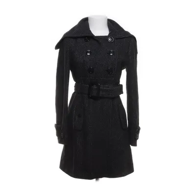 Frakke (Sort, Hvid) fra Camaieu Akryl, Bomuld, Polyamid, Polyester, Uld, Viscose