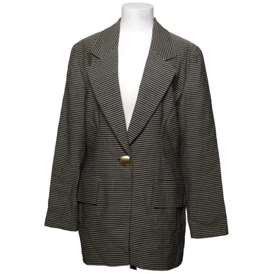 Blazer (Brown, Black) from Gai Mattiolo Viscose, Wool