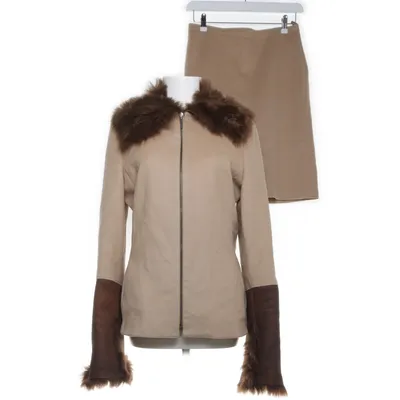 Set (Beige, Bruin) van Gianfranco Ferré Kasjmier, Polyamide, Wol