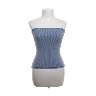 Tube top (Blue) from Weekday Elastane, Cotton