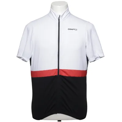 Cykeltröja (Vit, Röd, Svart) från Craft Polyester