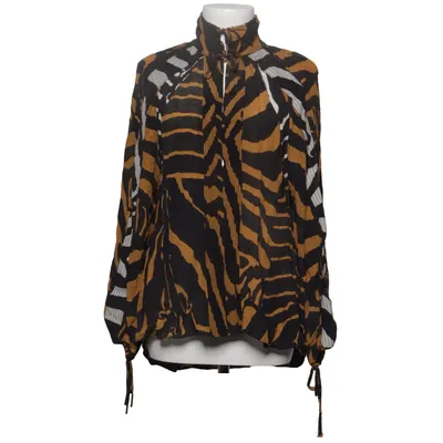 Blouse (Zwart, Bruin, Meerkleurig) van H&M Studio Viscose
