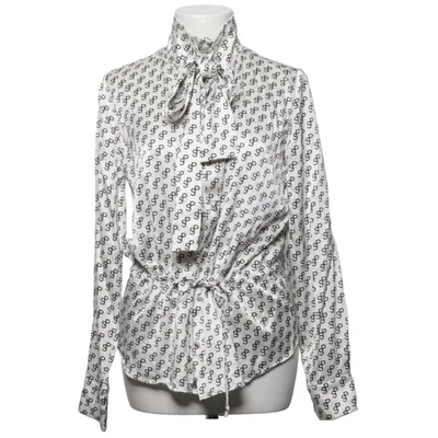 Pussy bow blouse (Eve) from Saks Potts Silk