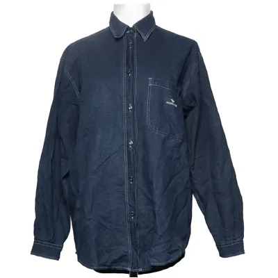 Jeansskjorte (Blå) fra Armani Jeans Bomuld, Linned