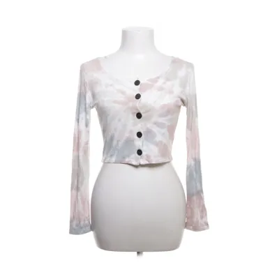 Cardigan (Roze, Meerkleurig) van Outfitbook Viscose, Elastaan