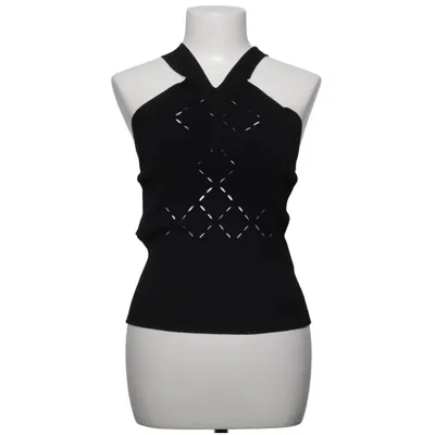 Tanktop (Zwart) van Roland Mouret Polyamide, Viscose