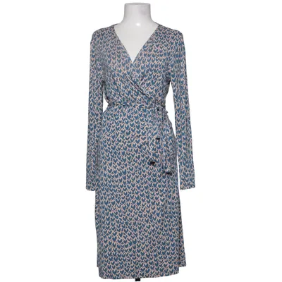 Slå-om-kjole (Blå, Beige) fra Boden Elastan, Viscose