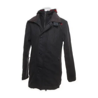 Pea coat (Gray) from Superdry Wool, Polyester, Viscose, Nylon