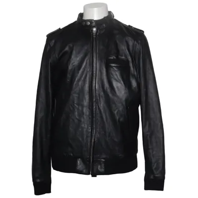 Läderjacka (Svart) från Human Scales Skinn, Polyester