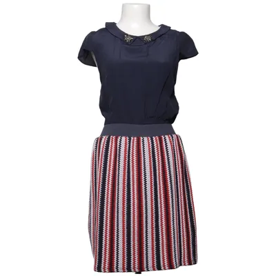 Robe (Bleu, Rouge, Blanc) de Naf Naf Élasthane, Polyamide, Polyester, Viscose