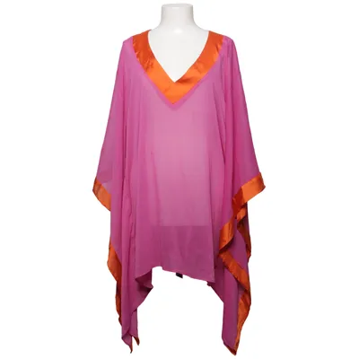 Strandklänning (Rosa, Orange) från Plain Vanilla Polyester