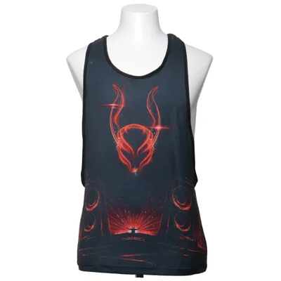 Maillot de corps (Noir, Rouge) de Cyberdog London Élasthane, Polyester