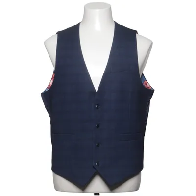 Gilet de costume (Bleu) de Feraud Élasthane, Polyester, Viscose