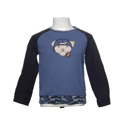 Sweatshirt (Blue, Gray) from Steiff Cotton, Elastane