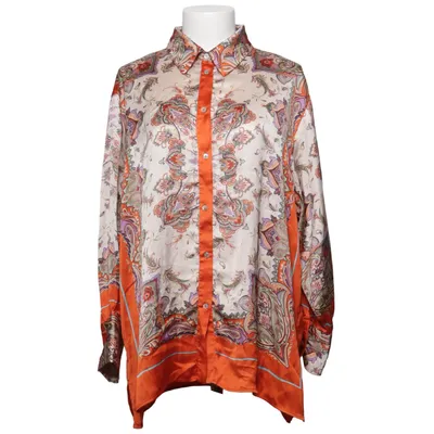 Bluse (Orange, Flerfarvet) fra Zara Polyester