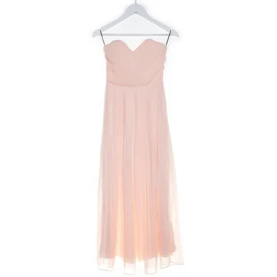 Abendkleid (Pink) von H&M Polyester, Baumwolle