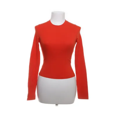Crop top (Rood) van Nom Organisch katoen, Elastaan