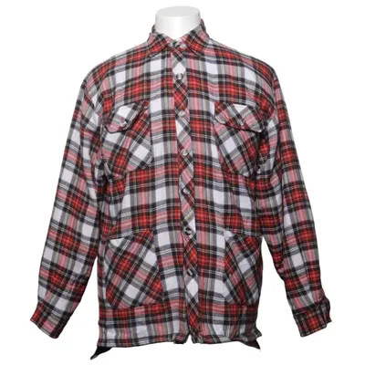 Flanellen overhemd (Rood, Wit, Zwart) van Nordica Katoen, Polyamide, Polyester