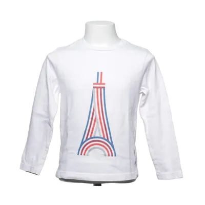 T-shirt à manches longues (Blanc, Multicolore) de Jacadi Coton