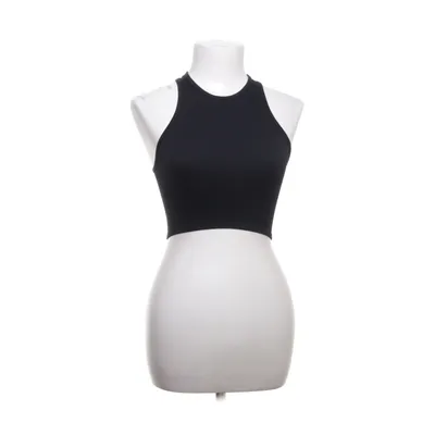 Crop top (Zwart) van Zara Nylon, Elastaan