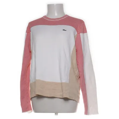 Pull-over (Rouge, Blanc, Beige) de Lacoste Coton, Polyamide