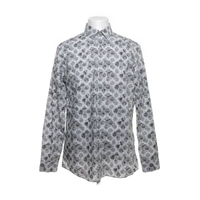Shirt (Beige, Meerkleurig) van Lindberg Katoen, Elastaan