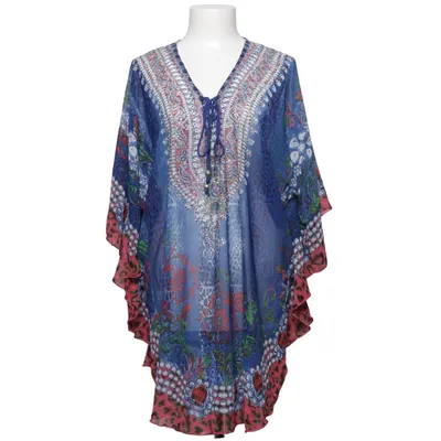 Caftan (Bleu, Rose, Multicolore) de Azaka Polyester