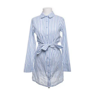Shirt dress (Blue, White) from NA-KD Cotton, Polyester