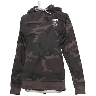 Huvtröja (Grön, Grå, Brun) från Dope Bomull
