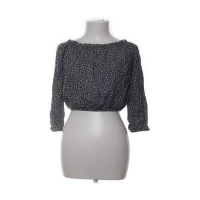 Crop top (Blauw, Wit, Meerkleurig) van Brandy Melville Katoen, Viscose