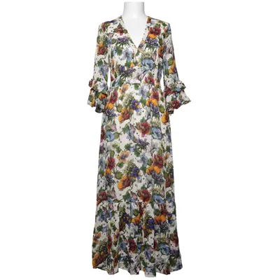 Robe longue (Blanc, Multicolore) de Medicine Viscose