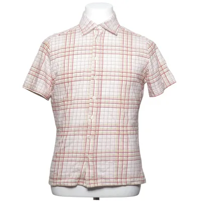 Korte mouwen shirt (Wit, Rood, Bruin) van Conwell Katoen