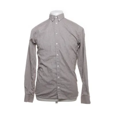 Overhemd (Beige) van Les Deux Katoen, Polyester