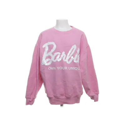 Sweatshirt (Roze, Wit) van Zara Katoen, Elastaan
