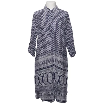 Shirt dress (Blue, White) from Miss Maya Viscose