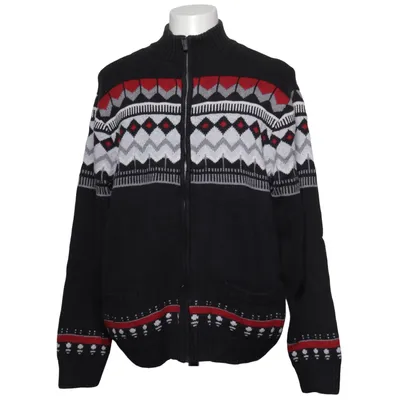 Pull-over (Noir, Multicolore) de Chaps Coton