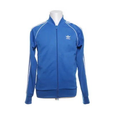 Trainingsjacke (Blau) von Adidas Baumwolle, Recyceltes Polyester