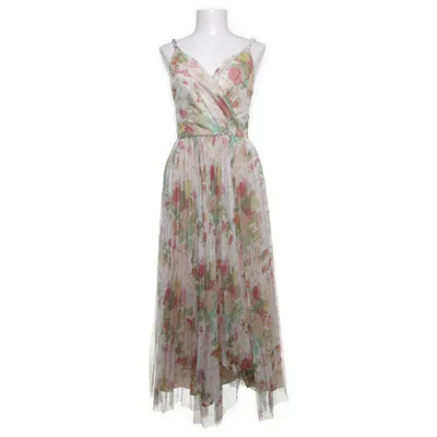 Maxi dress (Beige, Multicolored) from Chicwish Polyester