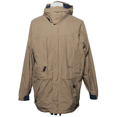 Anorak (Beige, Blue) from Alberto Aspesi Polyamide