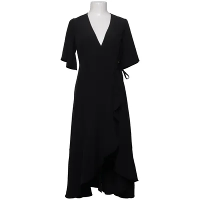 Wrap dress (Black) from Pernilla Wahlgren Design Polyester