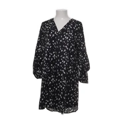 Klänning (Svart, Vit) Elastan, Polyester