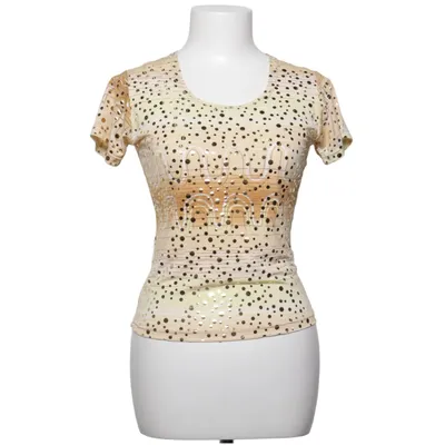 Top (Beige, Goud) van Caramelle Elastaan, Polyester