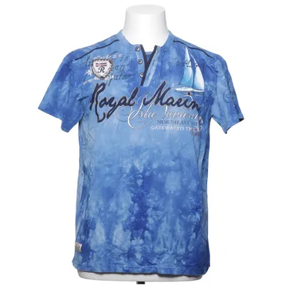 T-shirt (Blauw, Meerkleurig) van Redway Katoen, Elastaan