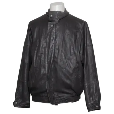 Leather jacket (Brown) Leather, Polyester