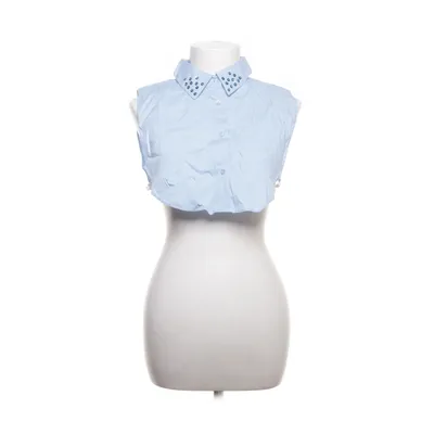 Collar (Blue) from Yaya Women Cotton, Elastane, Nylon